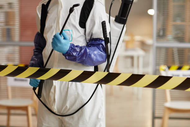 Professional Blood Cleanup technician working in Waupun, WI